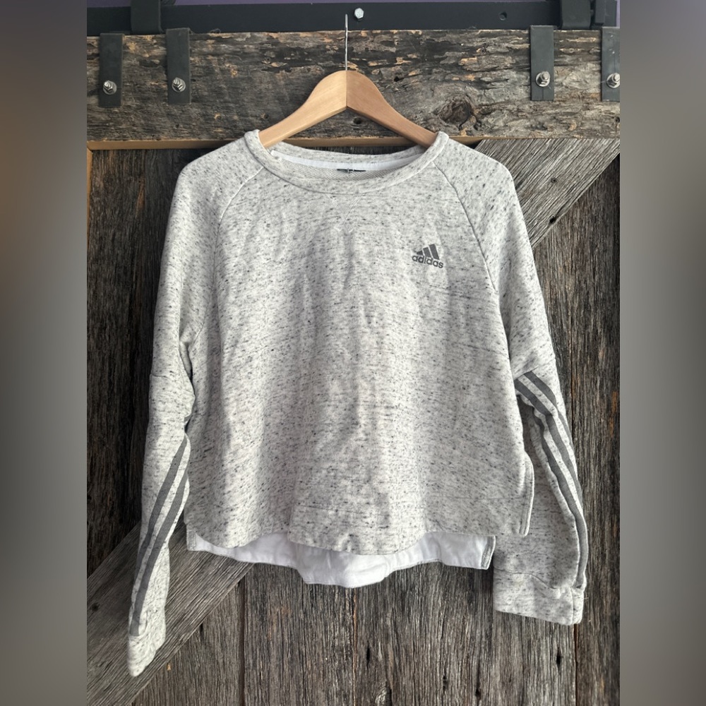 *sold* Adidas Cropped Sweater - Picture 6 of 6